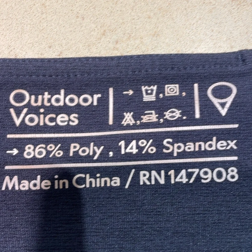 Outdoor Voices leggings in excellent condition